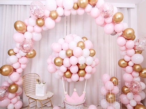 Arche de ballons décoration anniversaire, mariage, événements entreprise